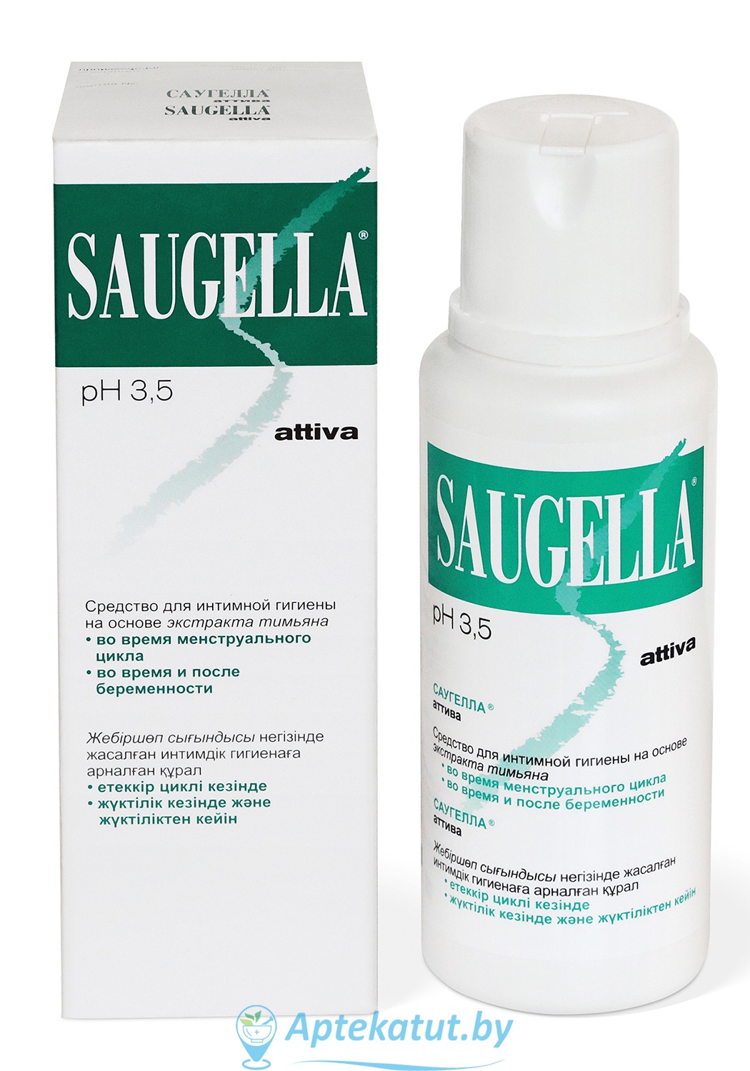 картинка Саугелла аттива (Saugella attiva) Жидкое мыло, 250 мл
