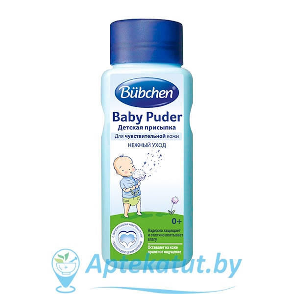 картинка Bubchen (Бюбхен) Детская присыпка "Baby Puder", 100мл