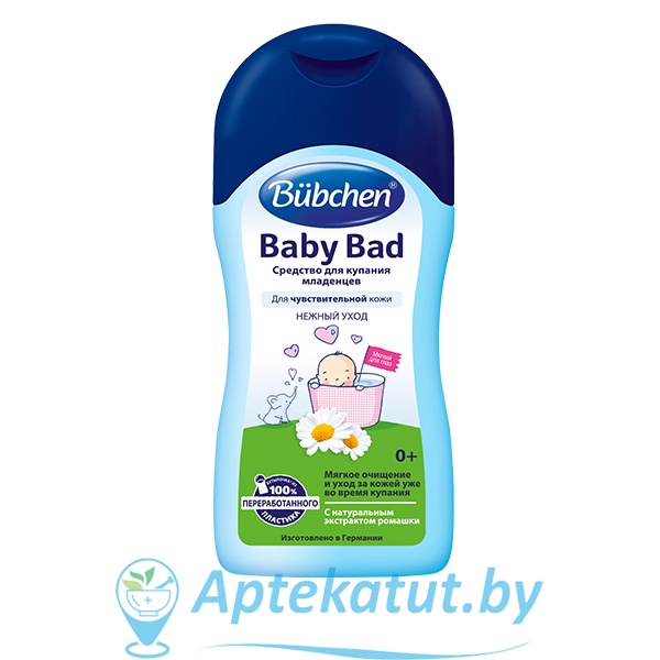 картинка Bubchen (Бюбхен) Средство для купания младенцев, 200мл