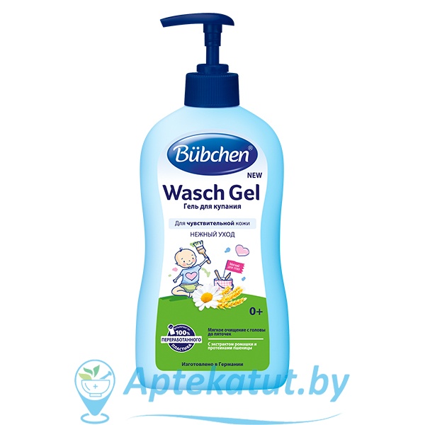 картинка Bubchen (Бюбхен) Гель для купания (для детей), 400мл