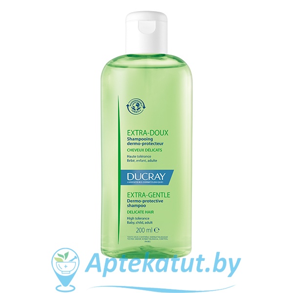 картинка DUCRAY EXTRA-DOUX Защитный шампунь для частого применения 200 мл