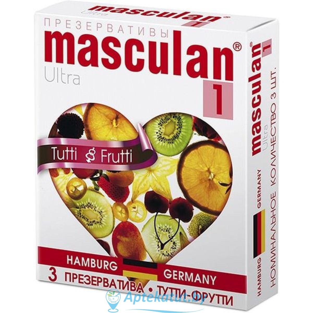 картинка Презервативы Masculan Tutti-Frutti (Тутти-Фрутти) №3