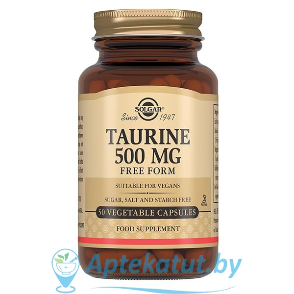 картинка Солгар (Solgar) Таурин капсулы №50 БАД